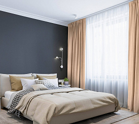 Канвас однотонные v07 с креплением Кулиска