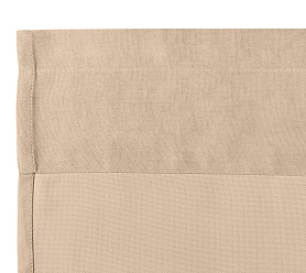 Канвас однотонные v08 с креплением Кулиска с гребешком