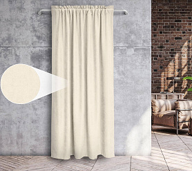 Канвас однотонные v02 с креплением Кулиска с гребешком