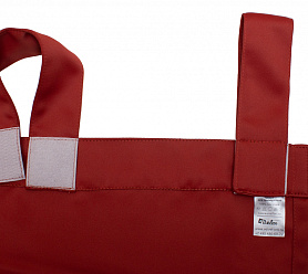 Шторы Премиум терракотовые на петлях на липучках блэкаут