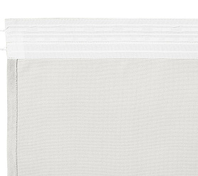 Канвас однотонные v01 с креплением Тесьма