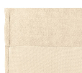 Канвас однотонные v03 с креплением Кулиска с гребешком