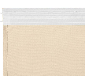 Канвас однотонные v03 с креплением Тесьма