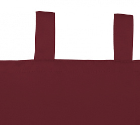 Шторы Премиум рубиновые на петлях без липучек блэкаут