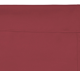 Шторы Премиум терракотовые на кулиске блэкаут