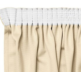 Канвас однотонные v05 с креплением Тесьма