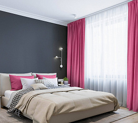 Канвас однотонные v24 с креплением Кулиска