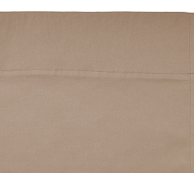 Шторы Стандарт бежевые на кулиске в спальню и гостиную