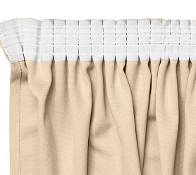 Канвас однотонные v06 с креплением Тесьма