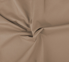 Шторы Стандарт бежевые на кулиске в спальню и гостиную