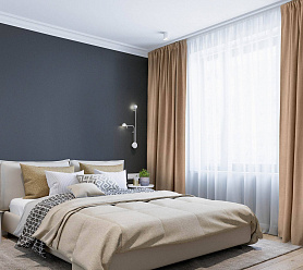 Канвас однотонные v09 с креплением Кулиска