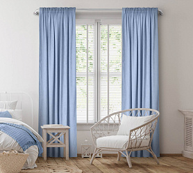 Канвас однотонные v38 с креплением Тесьма