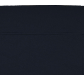 Шторы Стандарт темно-синие на кулиске с гребешком в спальню и гостиную