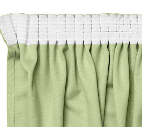 Канвас однотонные v33 с креплением Тесьма