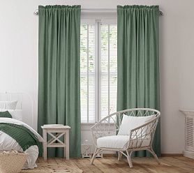 Канвас однотонные v31 с креплением Кулиска с гребешком 