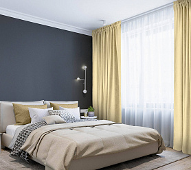 Канвас однотонные v12 с креплением Кулиска с гребешком