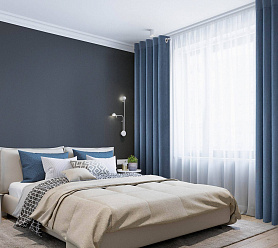 Канвас однотонные v41 с креплением Люверсы