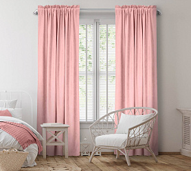 Канвас однотонные v22 с креплением Кулиска с гребешком