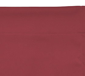 Шторы Премиум терракотовые на кулиске блэкаут