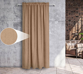 Канвас однотонные v09 с креплением Кулиска с гребешком