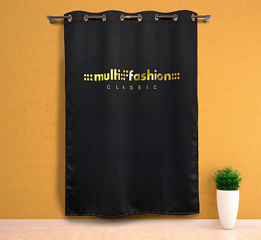 Штора Премиум с логотипом блэкаут