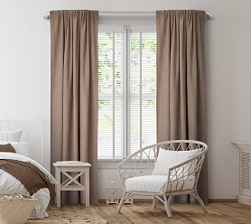 Канвас однотонные v45 с креплением Кулиска