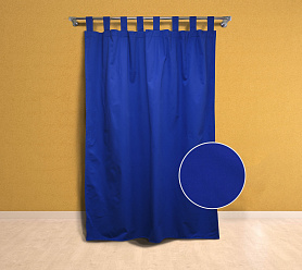 Шторы Эконом василек на петлях без липучек недорогие