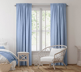 Канвас однотонные v38 с креплением Кулиска