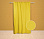 Шторы Эконом желтые на кулиске с гребешком