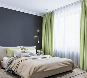 Канвас однотонные v33 с креплением Кулиска 