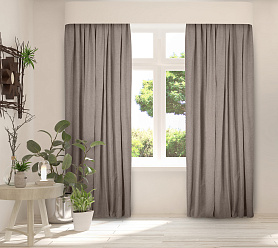 Санди однотонные v03 с креплением Кулиса с гребешком