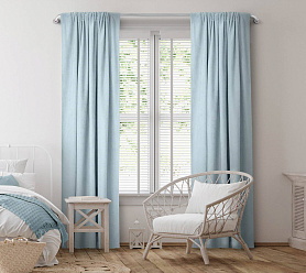 Канвас однотонные v37 с креплением Кулиска