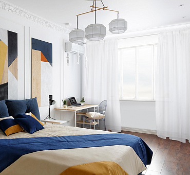 Вуаль однотонная