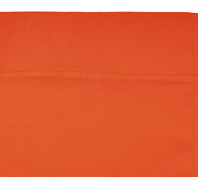 Шторы Стандарт оранжевые на кулиске в спальню и гостиную