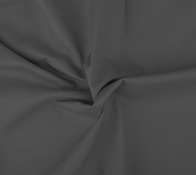 Шторы Стандарт серые на кулиске в спальню и гостиную