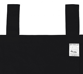 Шторы Стандарт черные на петлях без липучек в спальню и гостиную