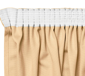 Канвас однотонные v13 с креплением Тесьма