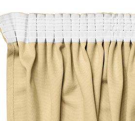 Канвас однотонные v11 с креплением Тесьма