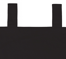 Шторы Стандарт коричневые на петлях без липучек в спальню и гостиную