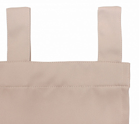 Шторы Премиум персиковые на петлях на липучках блэкаут