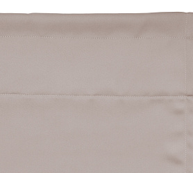 Шторы Премиум бежевые на кулиске с гребешком блэкаут