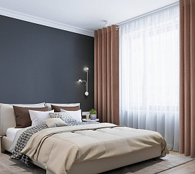 Канвас однотонные v16 с креплением Люверсы