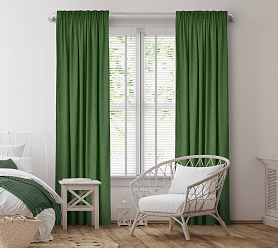 Канвас однотонные v34 с креплением Тесьма