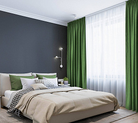 Канвас однотонные v34 с креплением Тесьма