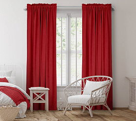 Канвас однотонные v43 с креплением Кулиска с гребешком