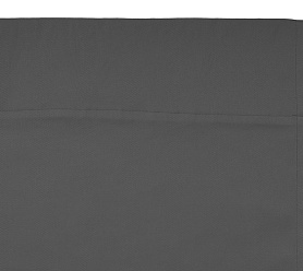 Шторы Стандарт серые на кулиске в спальню и гостиную