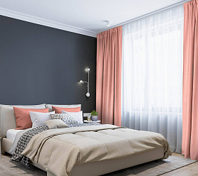 Канвас однотонные v23 с креплением Кулиска