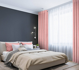 Канвас однотонные v21 с креплением Люверсы