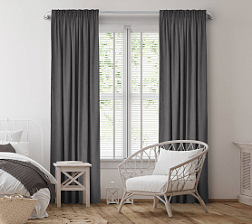 Канвас однотонные v47 с креплением Тесьма