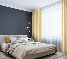 Канвас однотонные v12 с креплением Люверсы